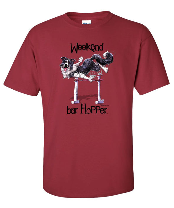 Border Collie - Weekend Barhopper - T-Shirt