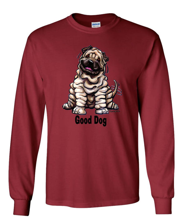 Shar Pei - Good Dog - Long Sleeve T-Shirt