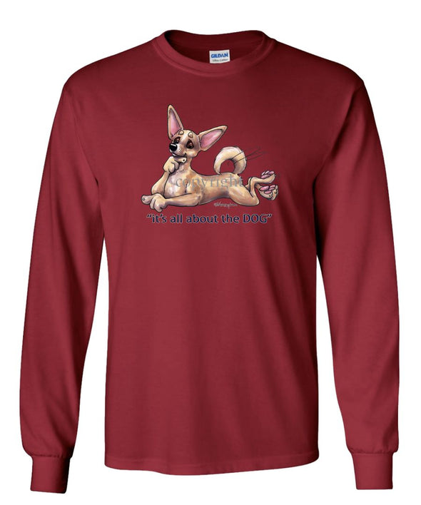 Chihuahua  Smooth - All About The Dog - Long Sleeve T-Shirt