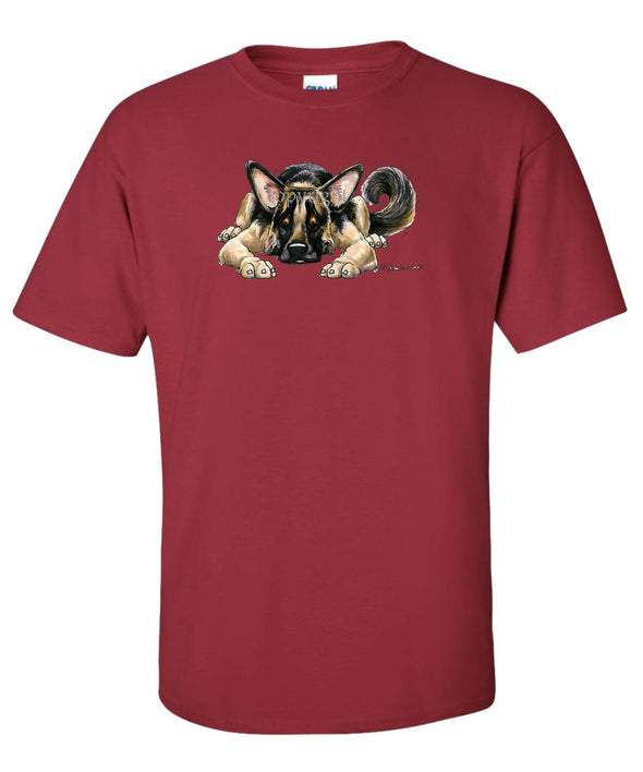 German Shepherd - Rug Dog - T-Shirt
