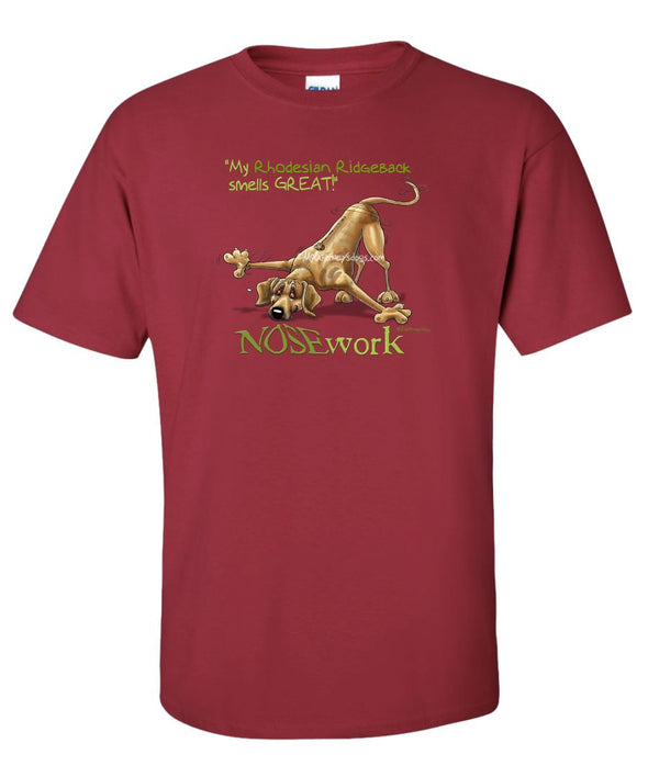 Rhodesian Ridgeback - Nosework - T-Shirt