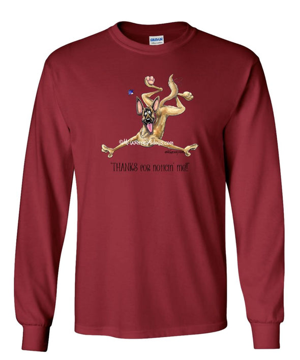 Belgian Malinois - Noticing Me - Mike's Faves - Long Sleeve T-Shirt