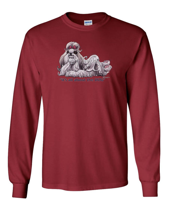 Shih Tzu - All About The Dog - Long Sleeve T-Shirt
