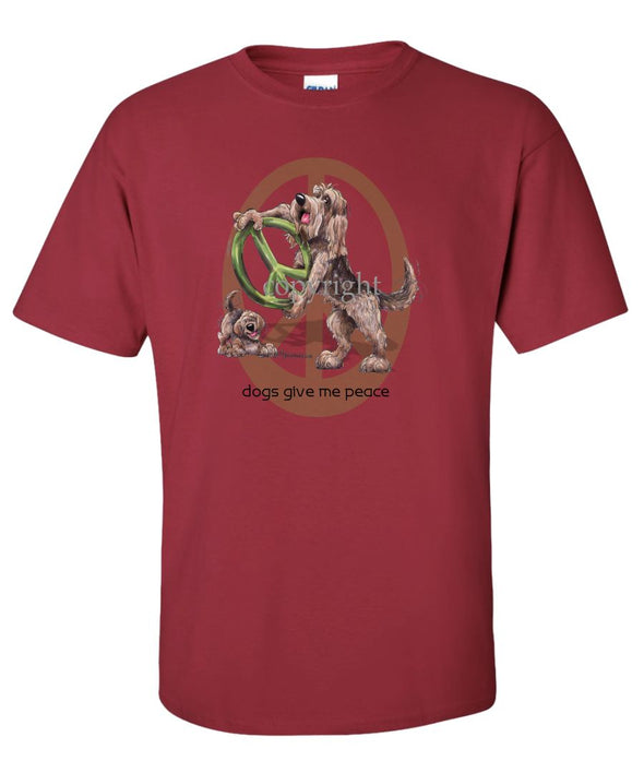 Otterhound - Peace Dogs - T-Shirt