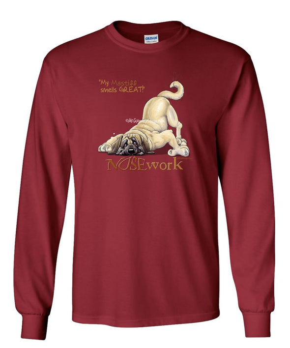 Mastiff - Nosework - Long Sleeve T-Shirt
