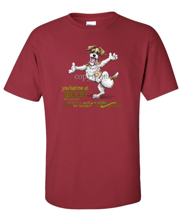 Jack Russell Terrier - You Had Me at Woof - T-Shirt