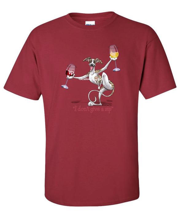 Whippet - I Don't Give a Sip - T-Shirt