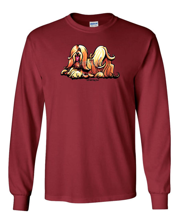 Lhasa Apso - Cool Dog - Long Sleeve T-Shirt