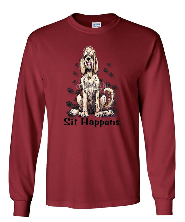 Otterhound - Sit Happens - Long Sleeve T-Shirt