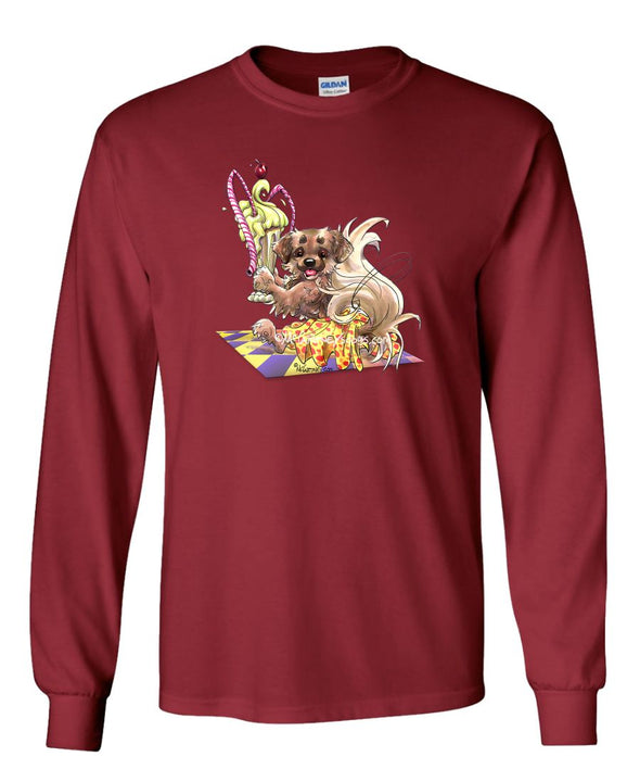 Tibetan Spaniel - Soda Fountain - Mike's Faves - Long Sleeve T-Shirt