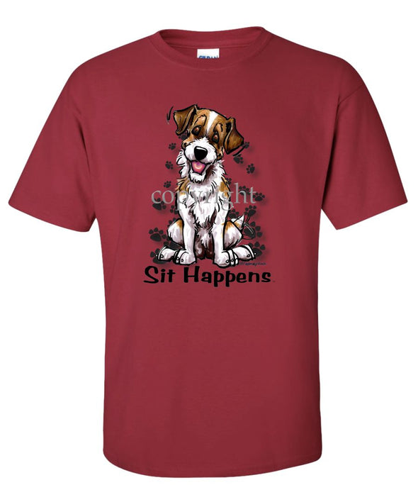 Parson Russell Terrier - Sit Happens - T-Shirt