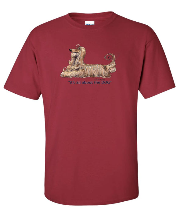 Afghan Hound - All About The Dog - T-Shirt