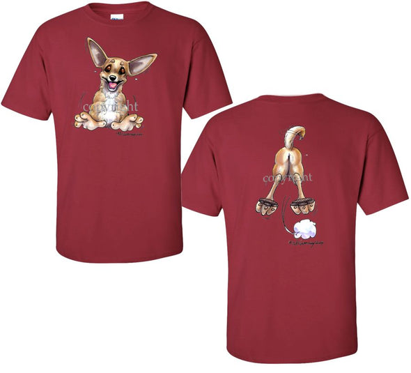 Chihuahua  Smooth - Coming and Going - T-Shirt (Double Sided)