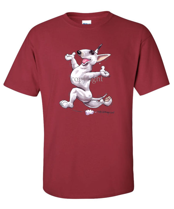 Bull Terrier - Happy Dog - T-Shirt