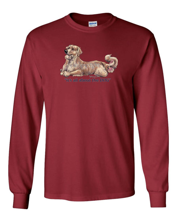 Golden Retriever - All About The Dog - Long Sleeve T-Shirt