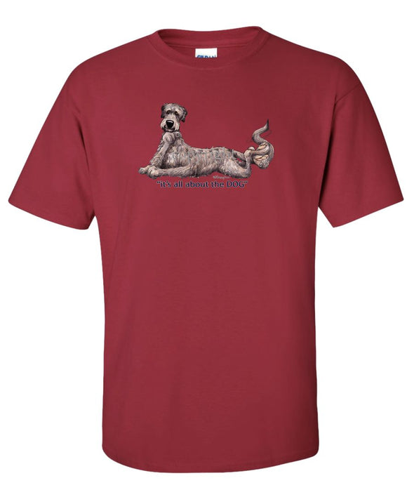 Irish Wolfhound - All About The Dog - T-Shirt