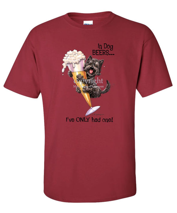 Cairn Terrier - Dog Beers - T-Shirt