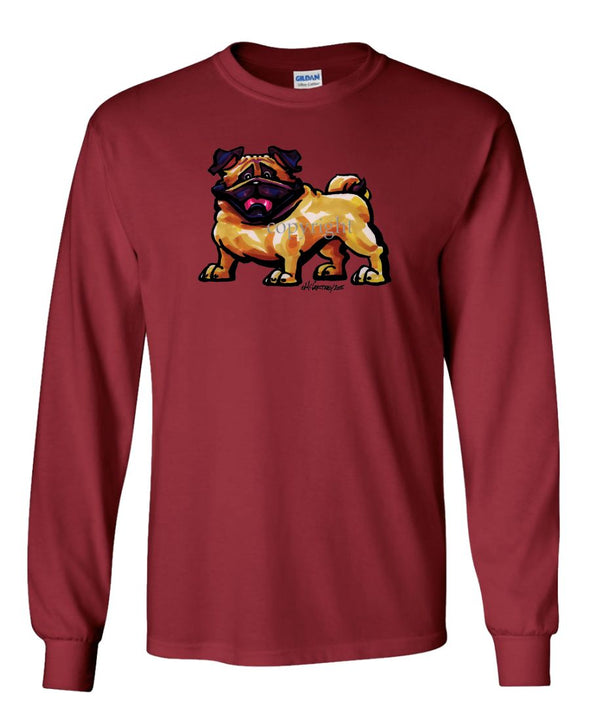 Pug - Cool Dog - Long Sleeve T-Shirt