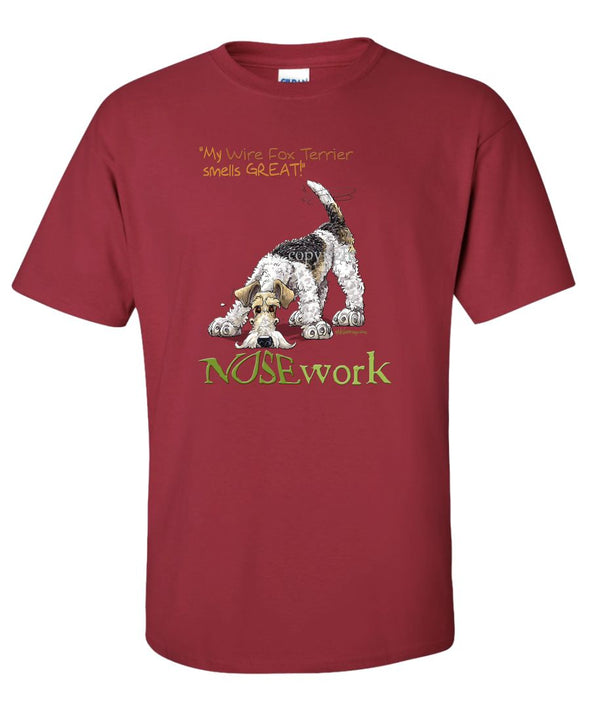 Wire Fox Terrier - Nosework - T-Shirt