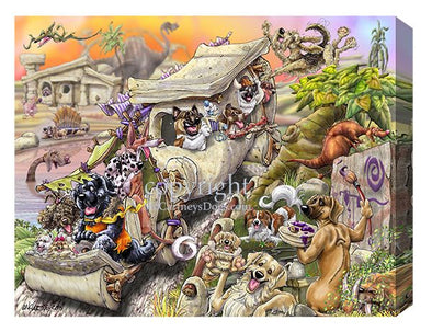 Cavern Canine - Calendar Canvas