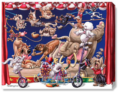 Circus - Calendar Canvas