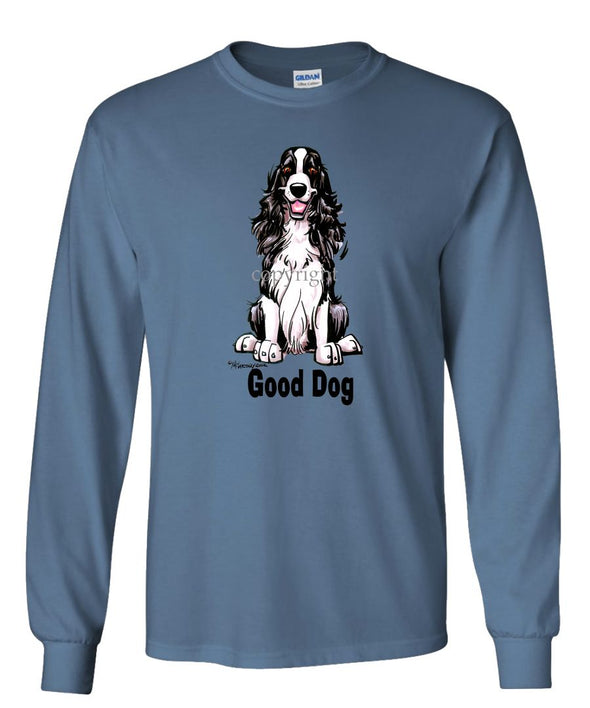 English Springer Spaniel - Good Dog - Long Sleeve T-Shirt