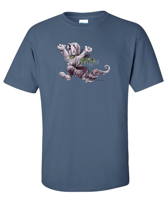 Bearded Collie - Happy Dog - T-Shirt
