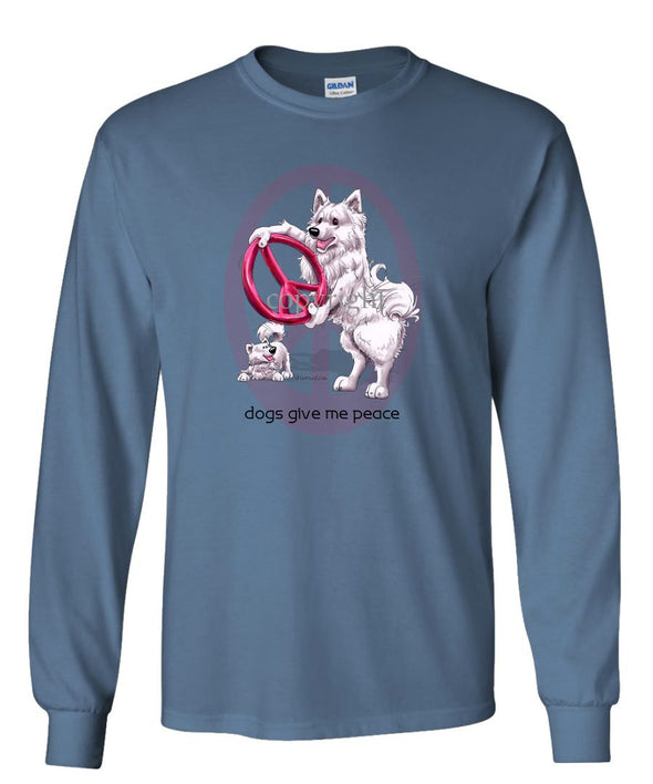 Samoyed - Peace Dogs - Long Sleeve T-Shirt