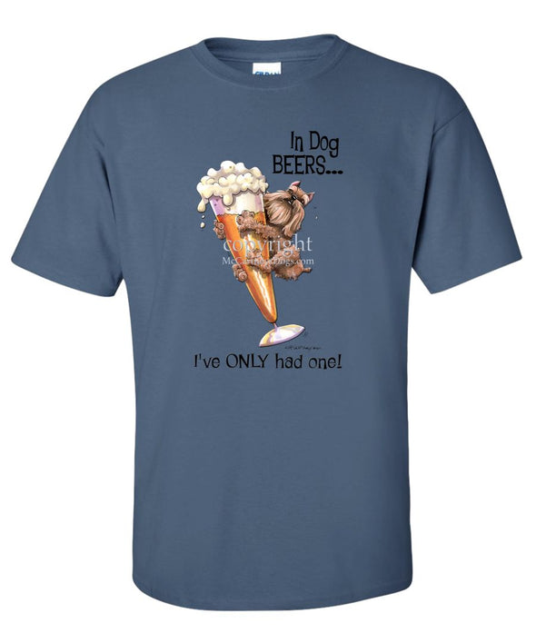 Brussels Griffon - Dog Beers - T-Shirt