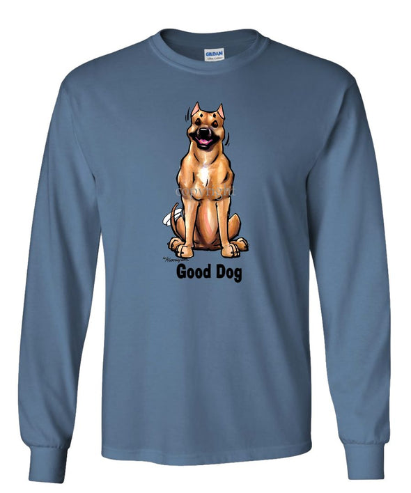 American Staffordshire Terrier - Good Dog - Long Sleeve T-Shirt