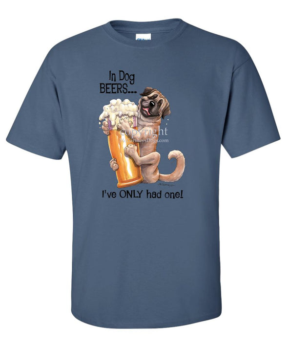 Mastiff - Dog Beers - T-Shirt