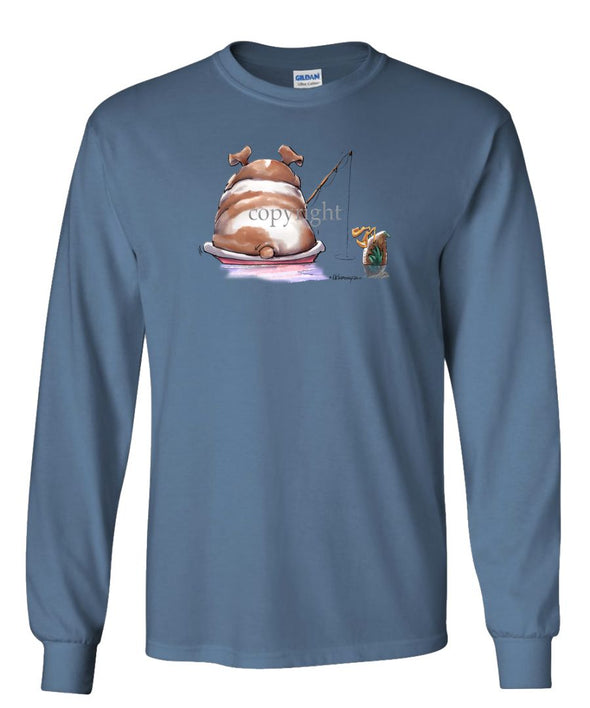 Bulldog - Fishing - Mike's Faves - Long Sleeve T-Shirt