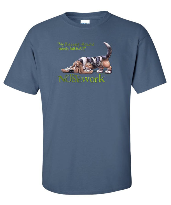 Basset Hound - Nosework - T-Shirt