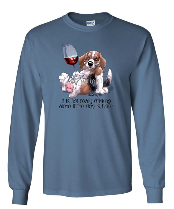 Beagle - It's Not Drinking Alone - Long Sleeve T-Shirt