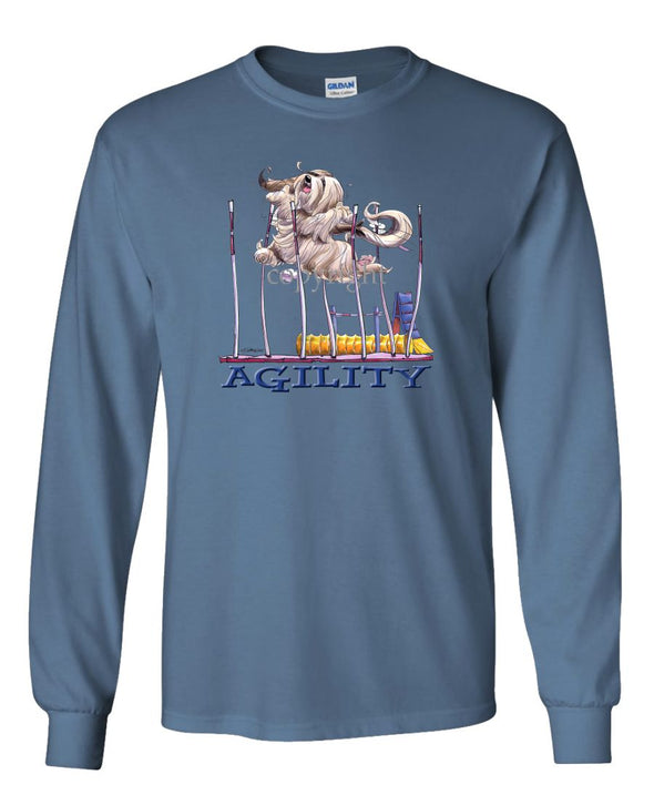 Lhasa Apso - Agility Weave II - Long Sleeve T-Shirt