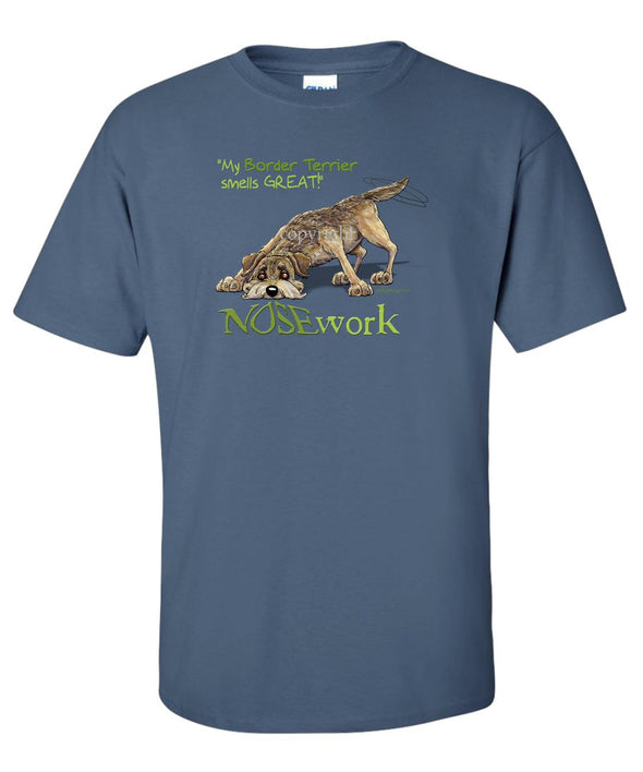 Border Terrier - Nosework - T-Shirt