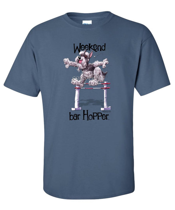 Schnauzer - Weekend Barhopper - T-Shirt