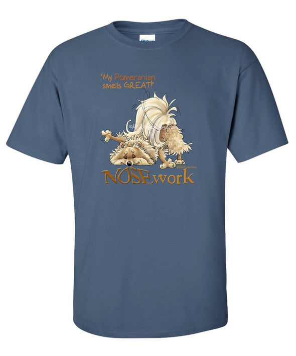 Pomeranian - Nosework - T-Shirt