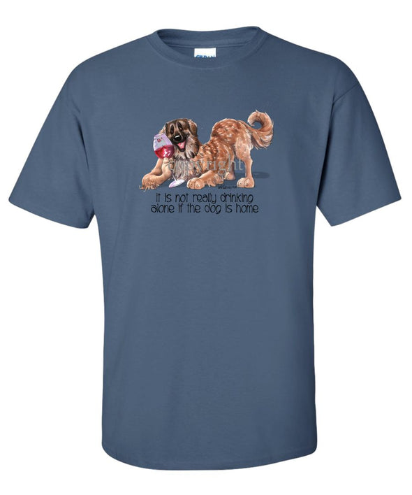 Leonberger - It's Not Drinking Alone - T-Shirt
