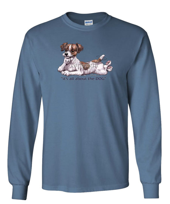 Parson Russell Terrier - All About The Dog - Long Sleeve T-Shirt