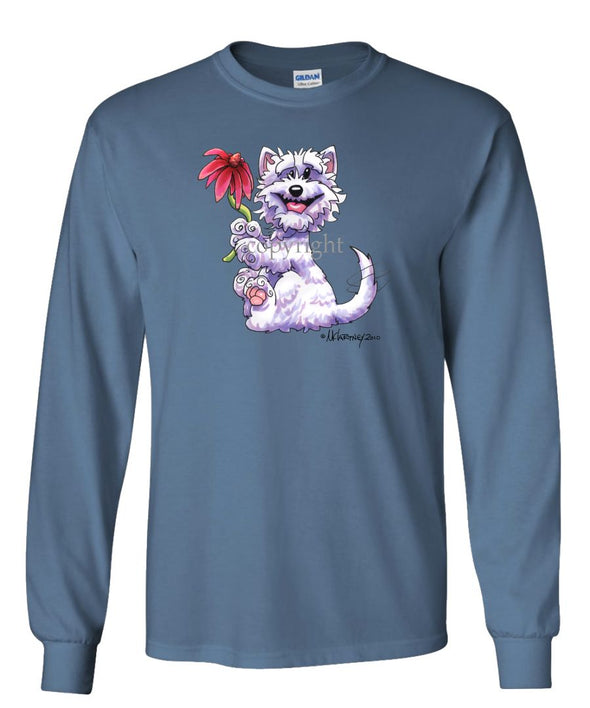 West Highland Terrier - Mimsys Garden - Mike's Faves - Long Sleeve T-Shirt