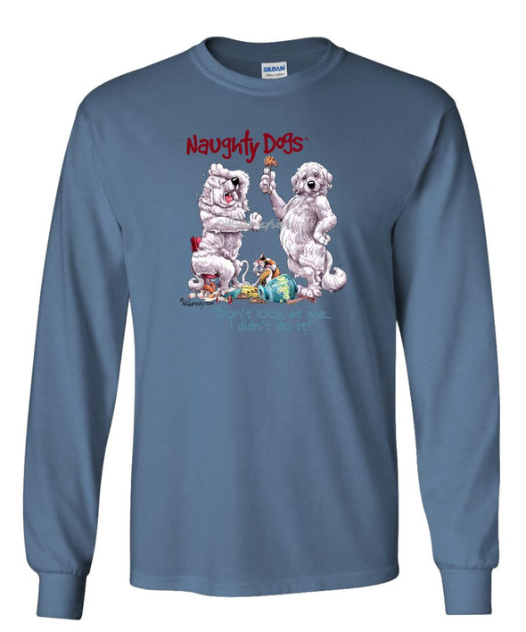 Great Pyrenees - Naughty Dogs - Mike's Faves - Long Sleeve T-Shirt