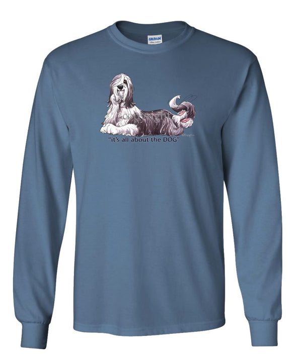Bearded Collie - All About The Dog - Long Sleeve T-Shirt