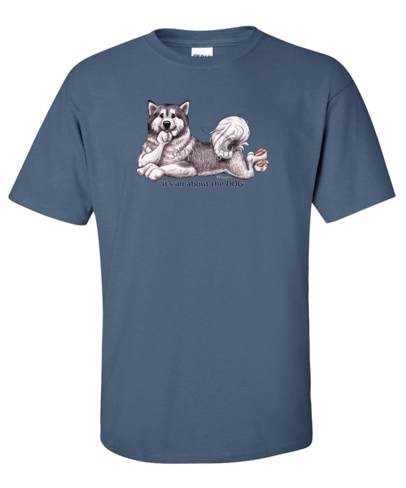 Alaskan Malamute - All About The Dog - T-Shirt
