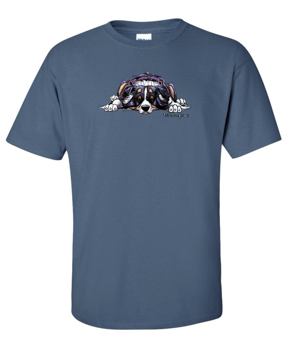 Australian Shepherd  Black Tri - Rug Dog - T-Shirt