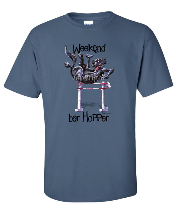 Flat Coated Retriever - Weekend Barhopper - T-Shirt