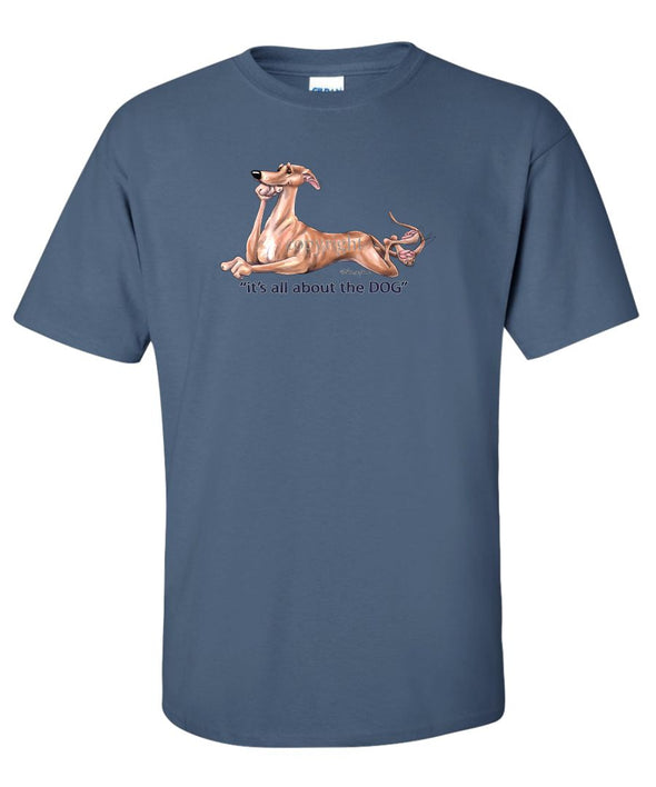 Greyhound - All About The Dog - T-Shirt