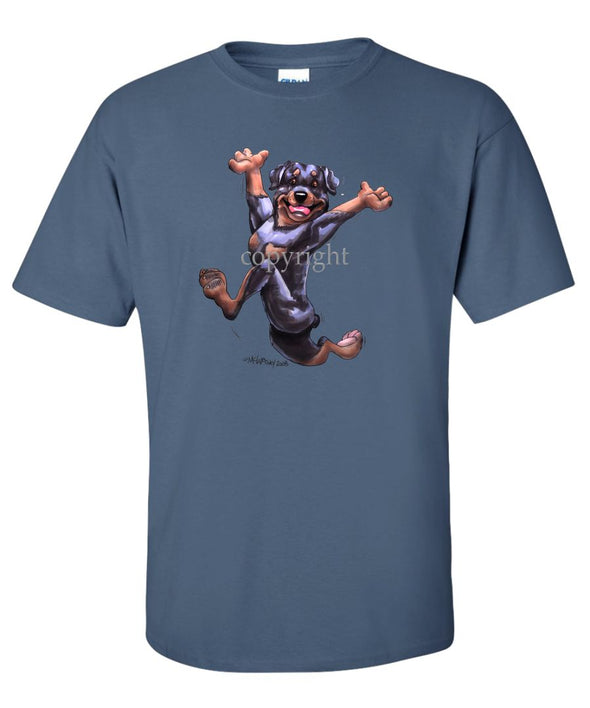 Rottweiler - Happy Dog - T-Shirt