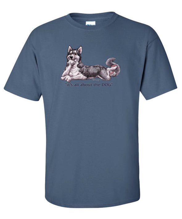 Siberian Husky - All About The Dog - T-Shirt