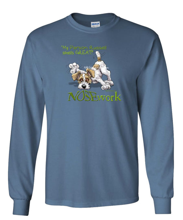 Parson Russell Terrier - Nosework - Long Sleeve T-Shirt